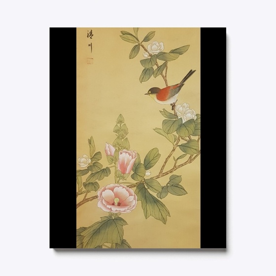 Herron Arts - Japanese Painting of Bird 2 ver.2