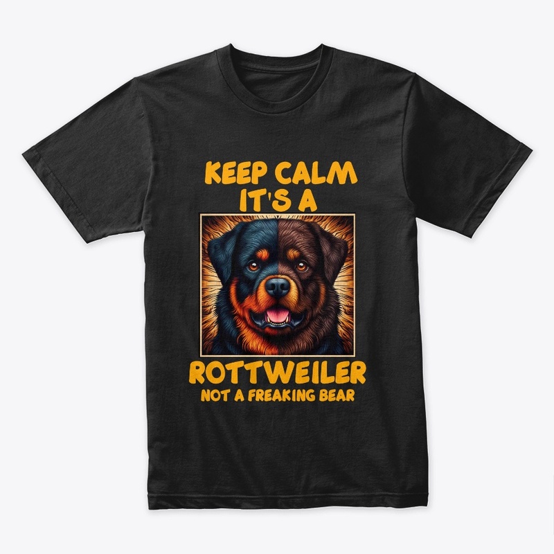 It's a Rottweiler Not a Bear