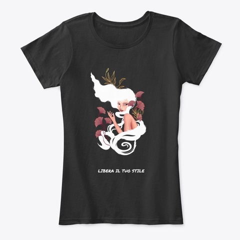 Stile Libero Capelli Naturali Al Vento Black T-Shirt Front