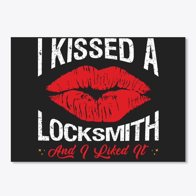 I Kissed A Locksmith Face Mask