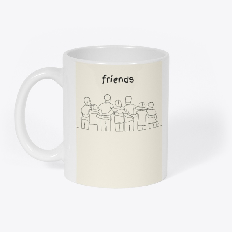 "Colorful Friends Tee"
