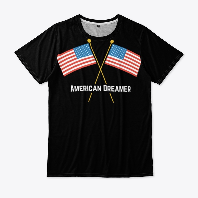 american dreamer black t-shirt 