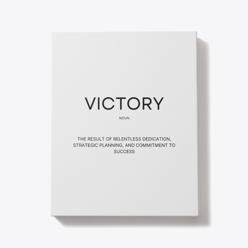 Victory Motivation Wall Art