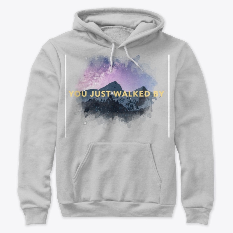 You just walked by, shirt, Expressive