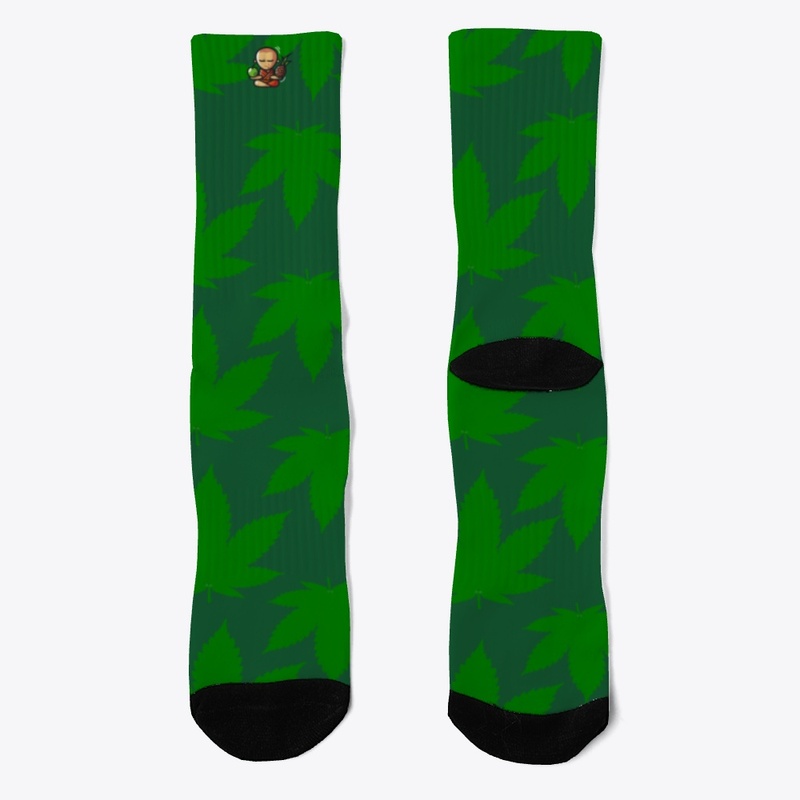 branded marijuana socks