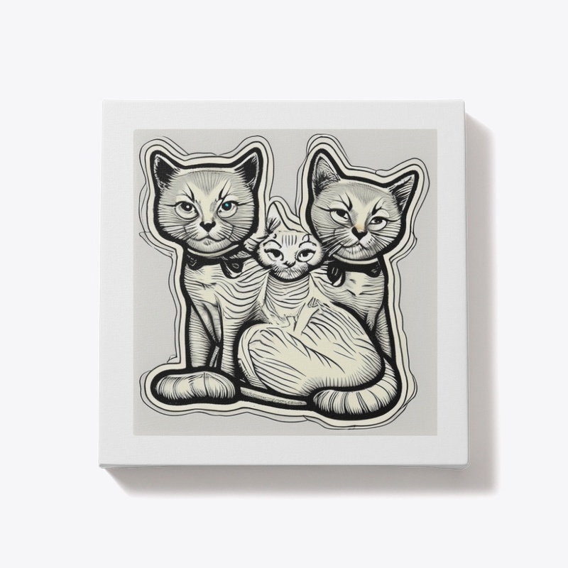 3 cats