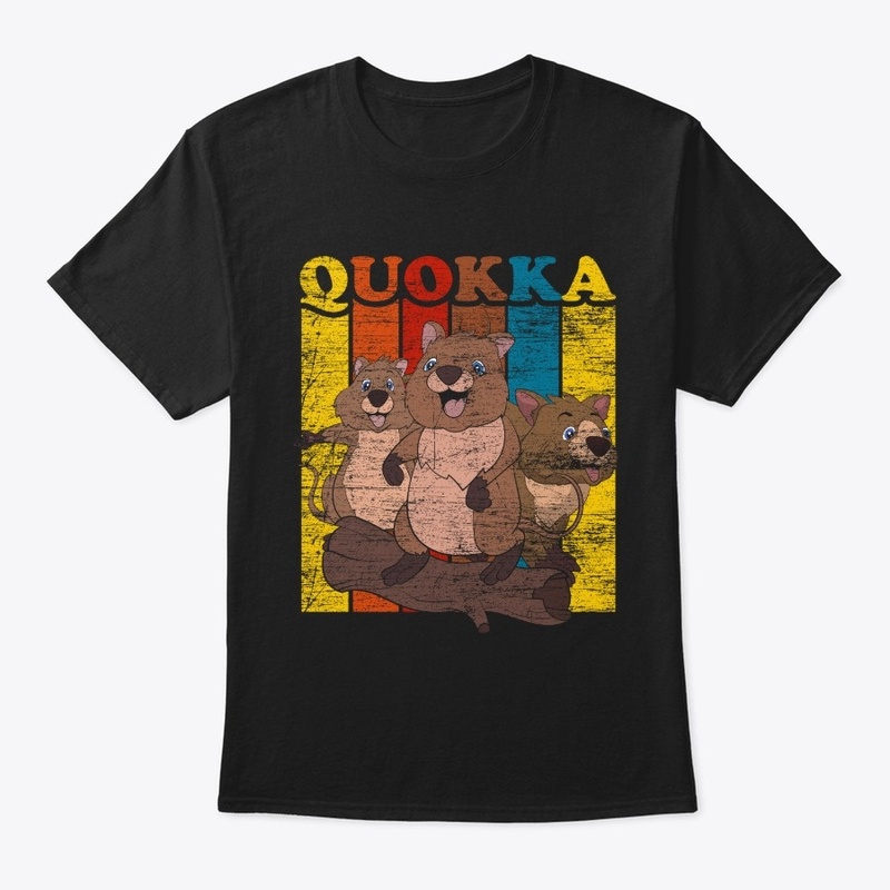 Retro Quokka - Aussie Cute Animal Lover