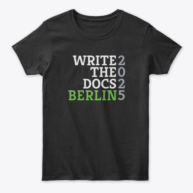 Write the Docs Berlin 2025 Shirts
