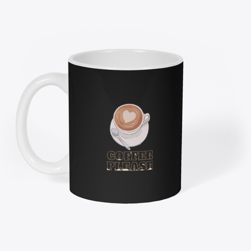 T-SHIRT COFFEE PLEASE