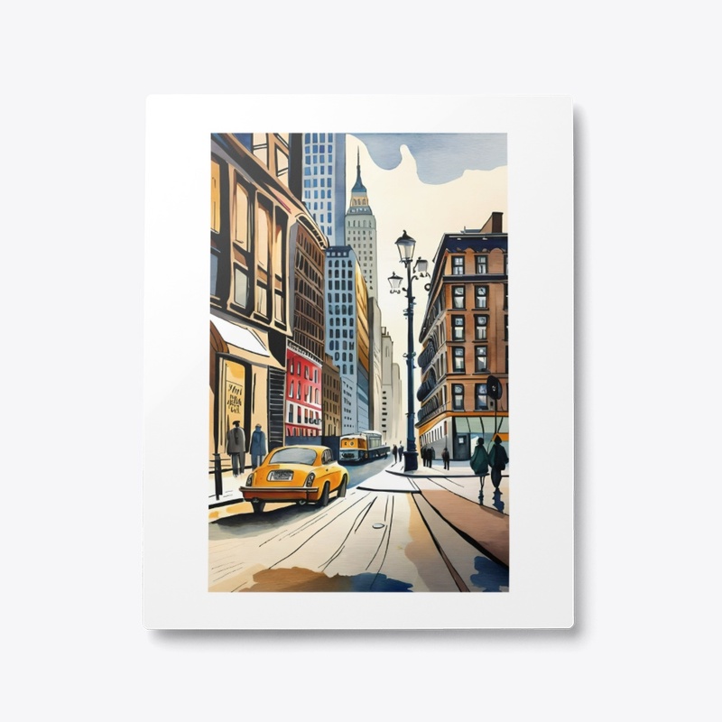 A Collection -The road in the center.
