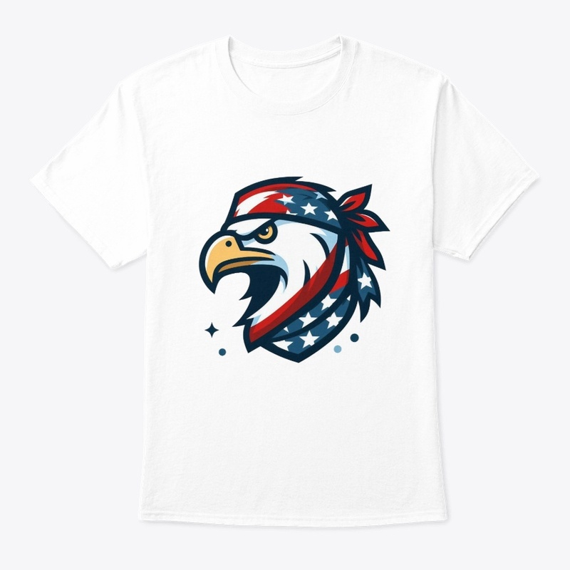 2025 Eagle Bandana July 4th Tee