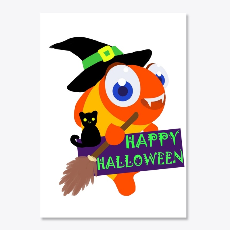 Palfish Halloween Logo ESL 