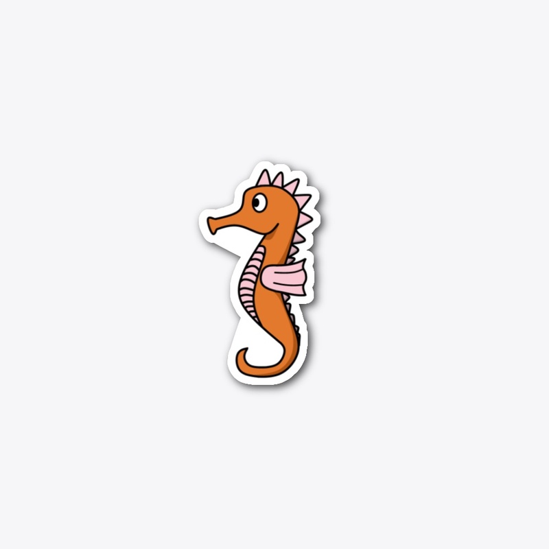 Seahorse Sticker
