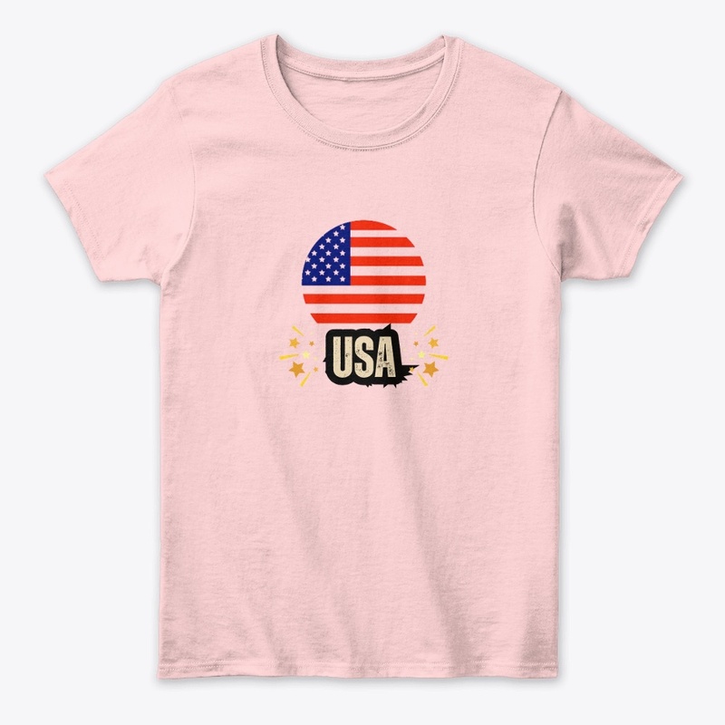 Patriotic USA Vintage Retro T-Shirt