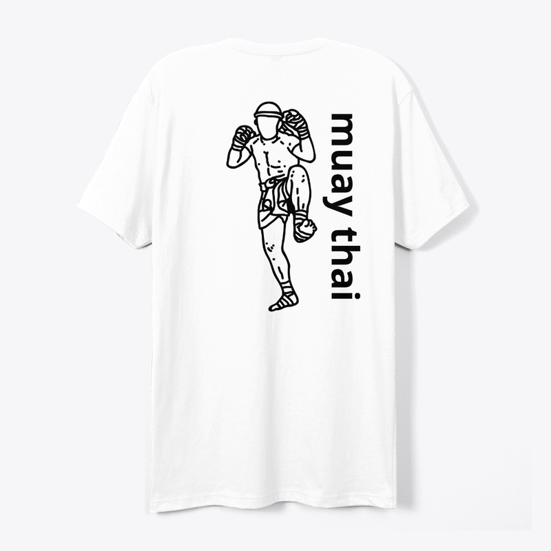 The muay thai boxing fighter