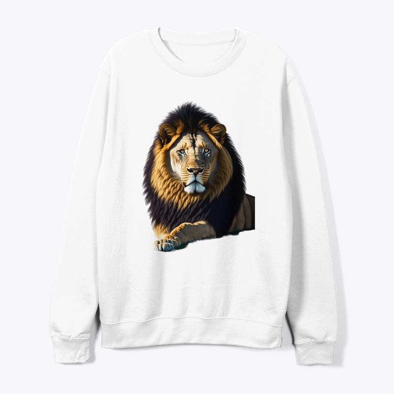 Majestic Lion Roar Graphic