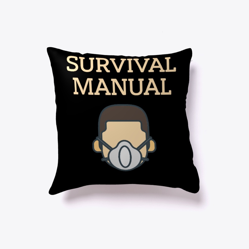 SURVIVAL MANUAL MEDICAL MASK T SHIRT