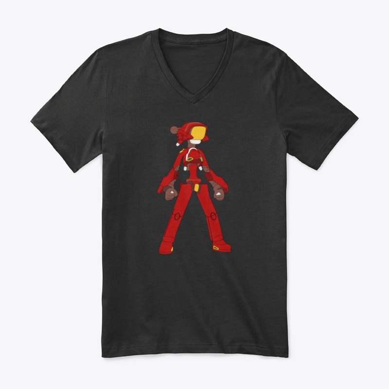 FLCL Canti Red Robot