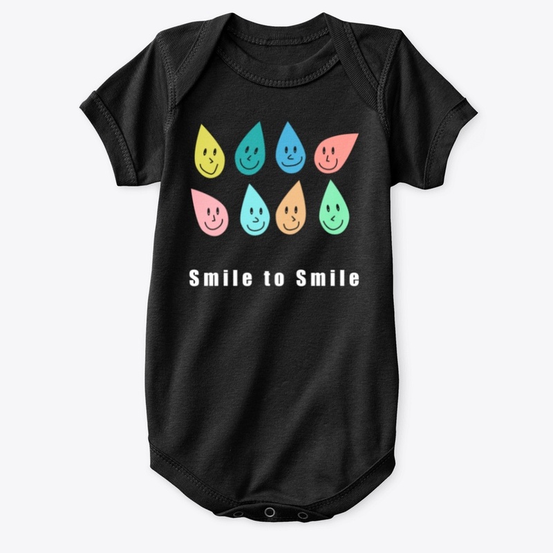 Smile to smile logo T-shirts.