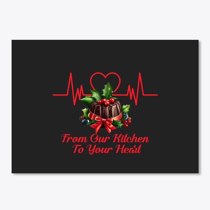 Christmas pudding t-shirt design