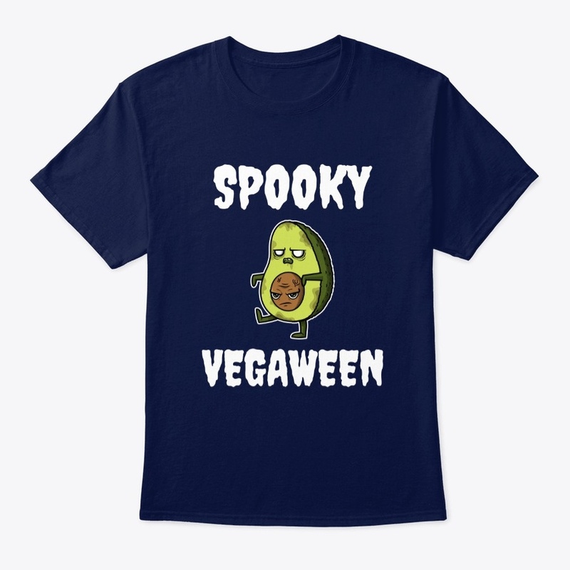 Spooky Vegan Halloween Avocado Zombie