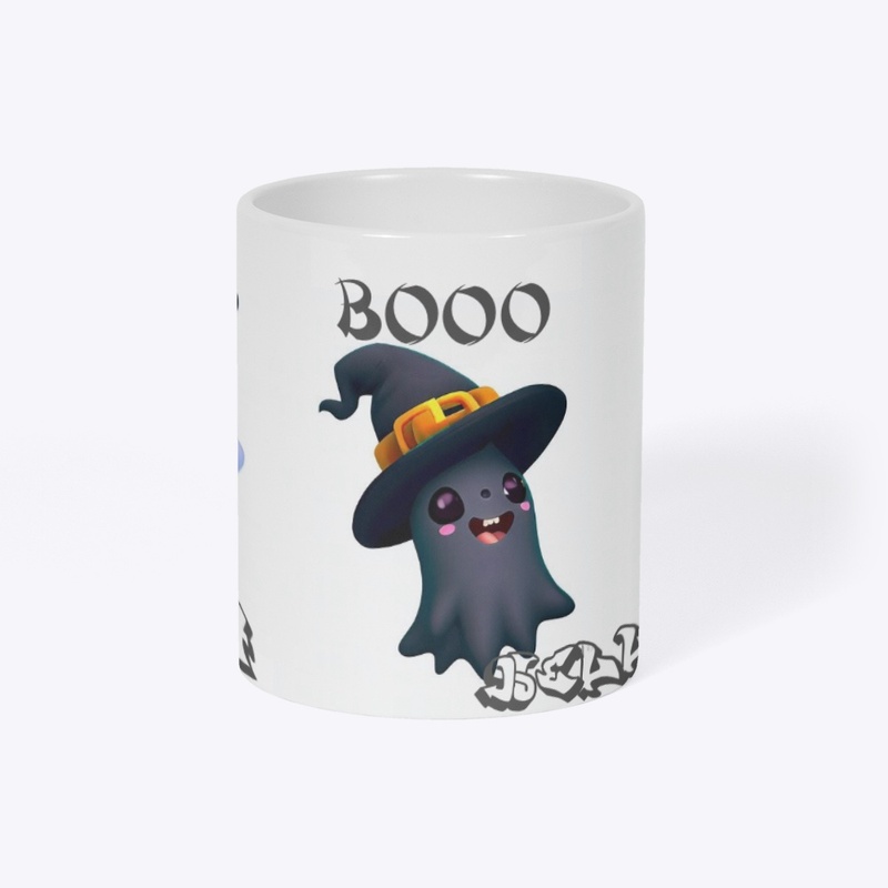 Friendly Ghost  Happy Halloween Slides 