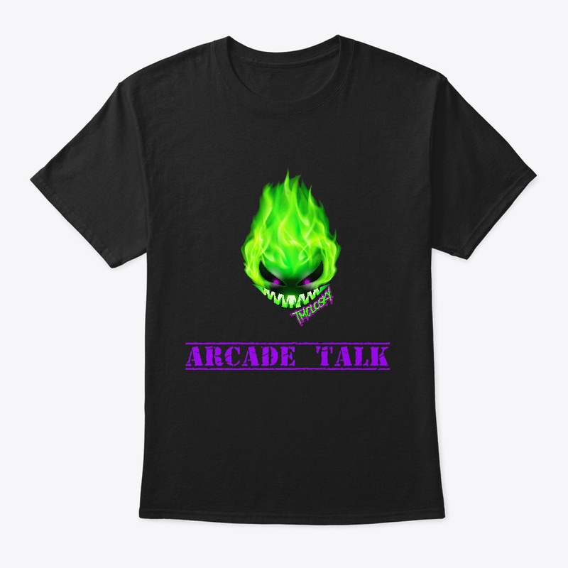 Arcade Talk With Purple Text