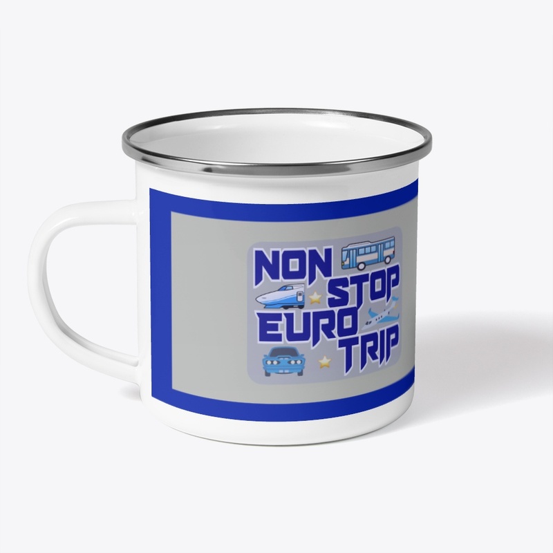 Nonstop Eurotrip Camping Mug