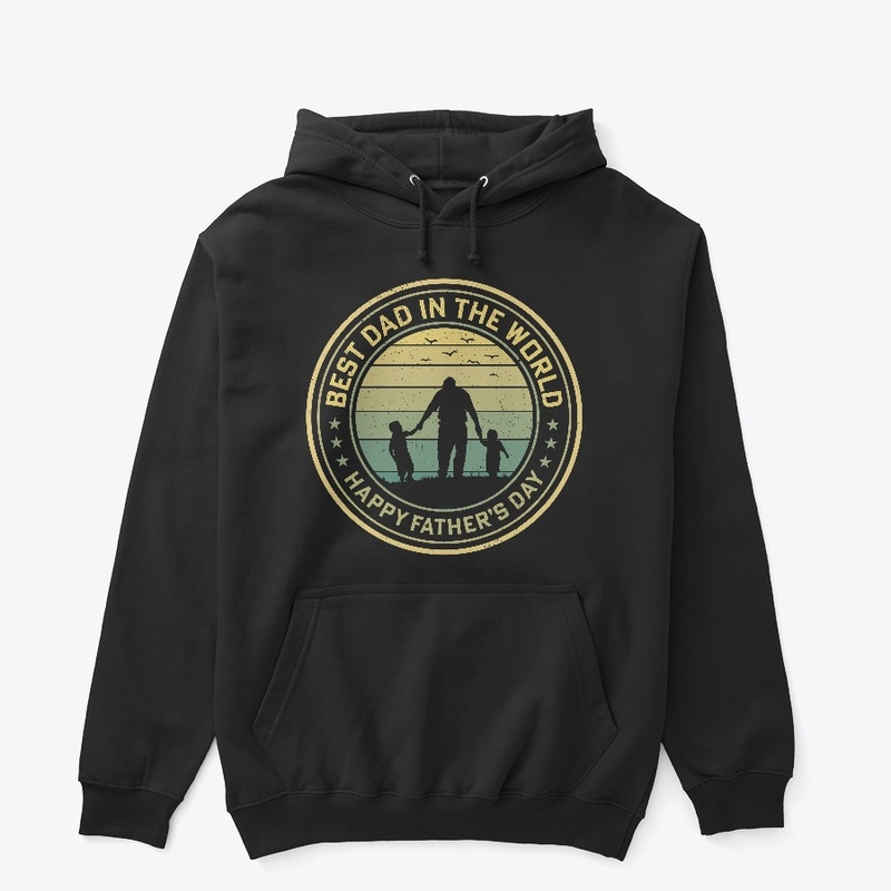 Best Dad In The world Vintage T-shirt