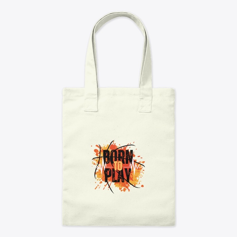 Born To Play Art Bags 