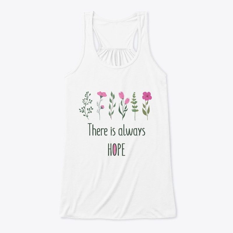 Pink Flowers Gives Hope