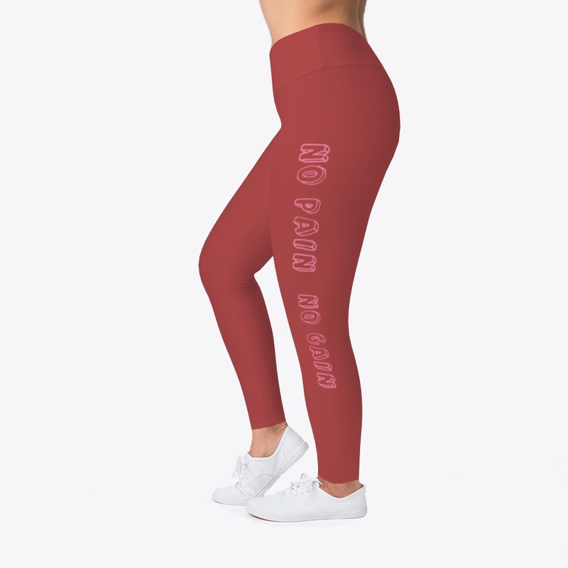 NO PAIN, NO GAIN Workout Leggings