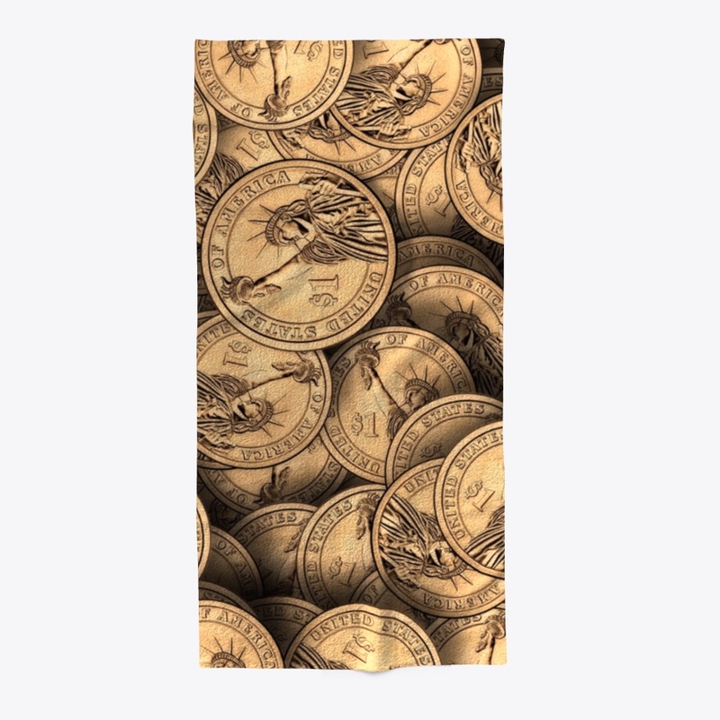 One Dollar Beach Towel