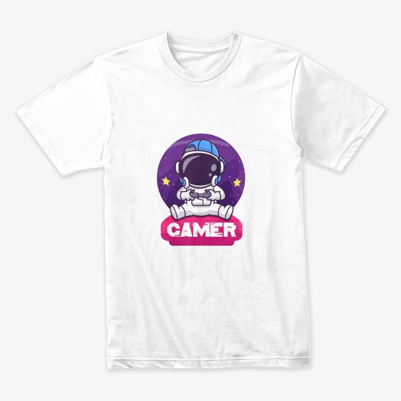 Gamer Astronaut T-shirts