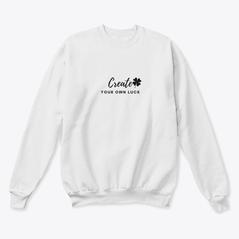 Create your own luck, Clover Leaf  