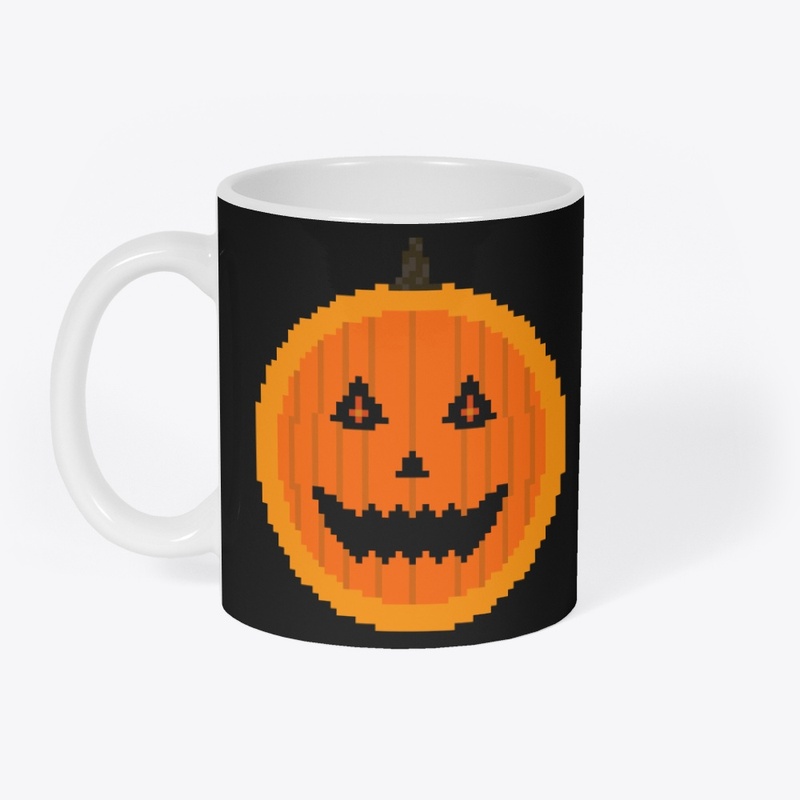 The Pixelated Pumpkin Logo Standard 