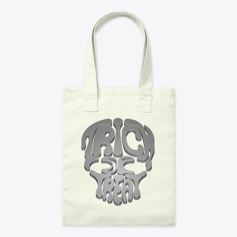 Trick or treat halloween skeleton