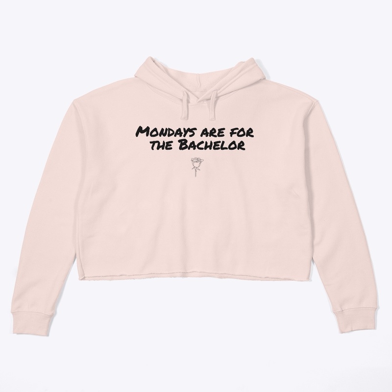 "Mondays & Bachelor" - Cropped Hoodie
