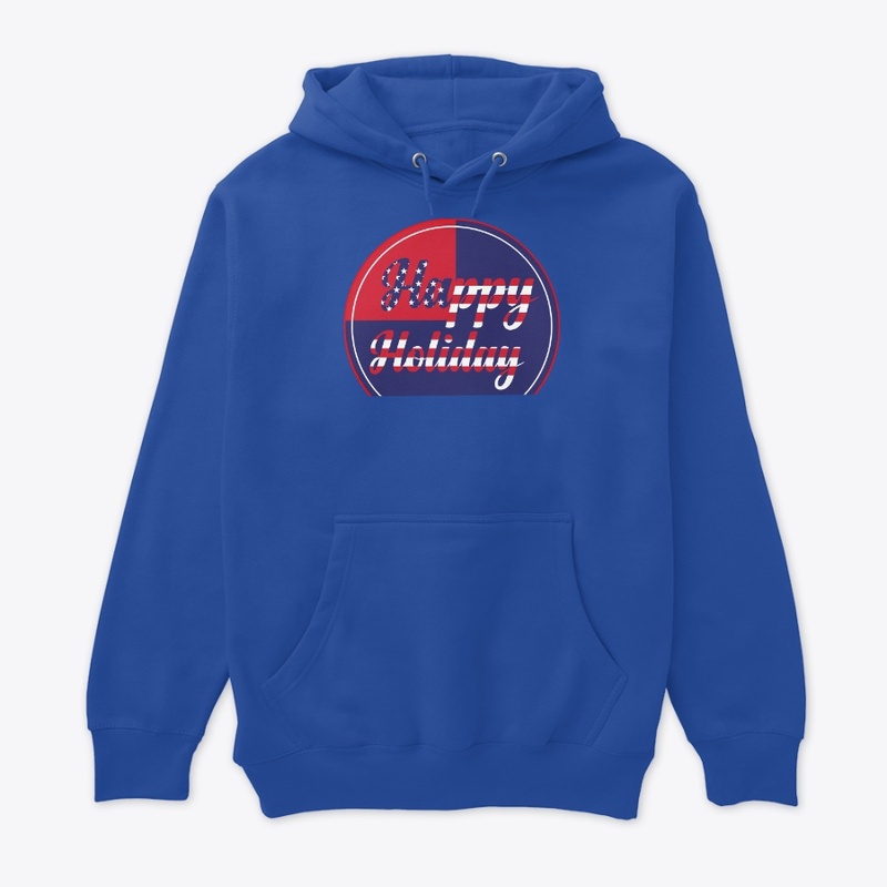 Happy Holiday USA T-shirt Design