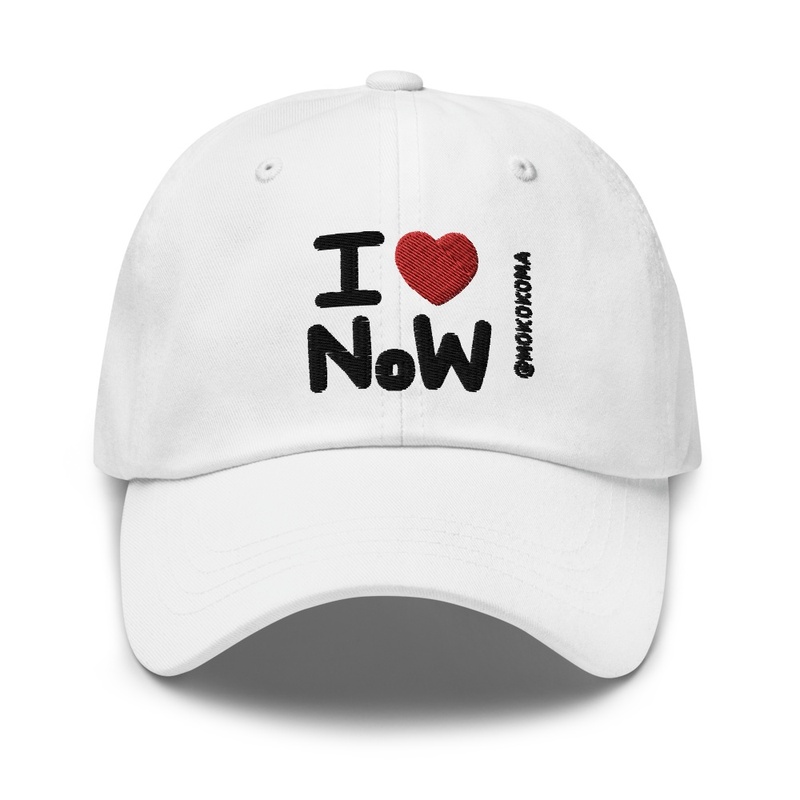 I Love NoW Dad Cap (Black)