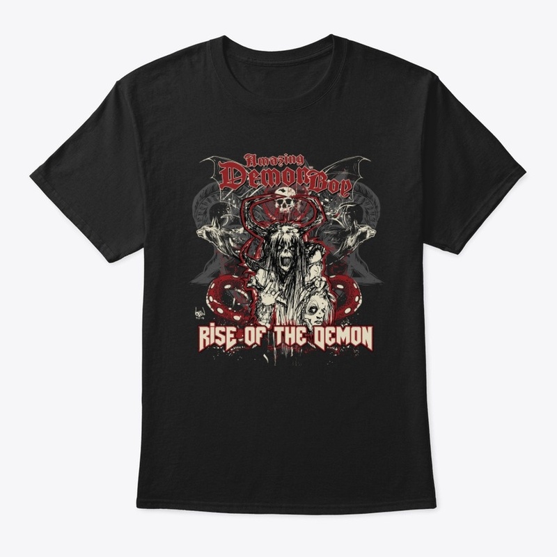 Amazing Demon Boy Rise of the Demon text