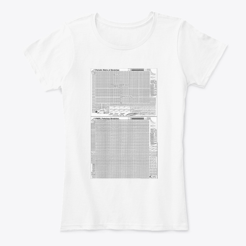 Periodic Matrix of Skratches (White)