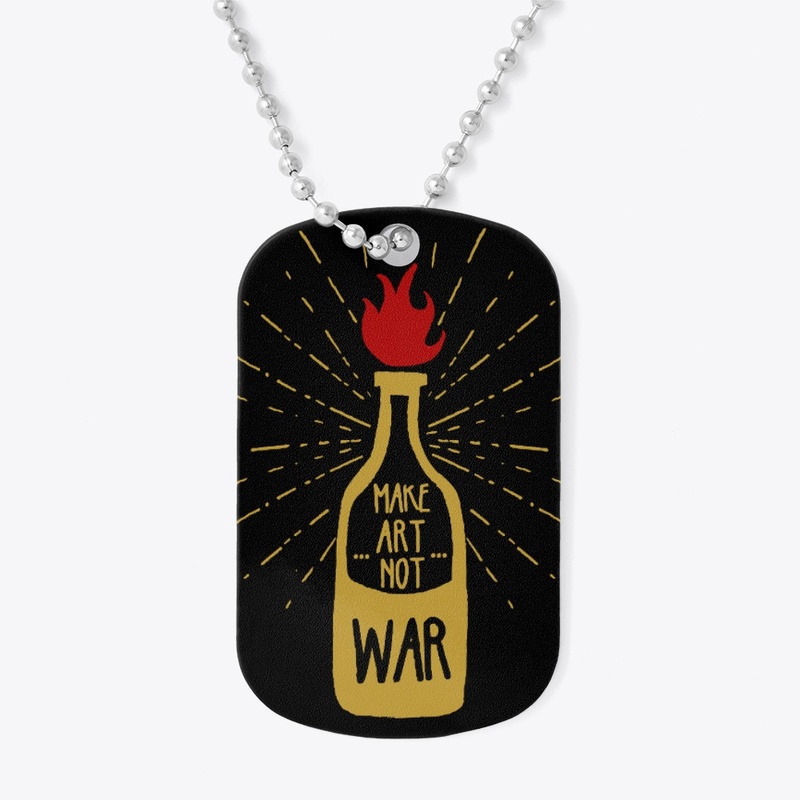 make art not war