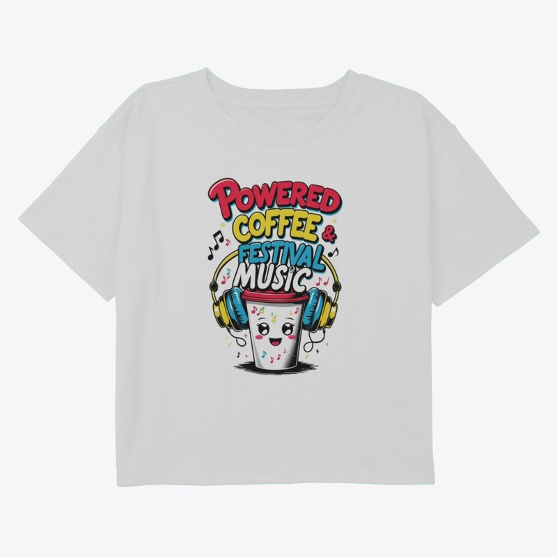 Coffee & Music Festival Vibe T-Shirt