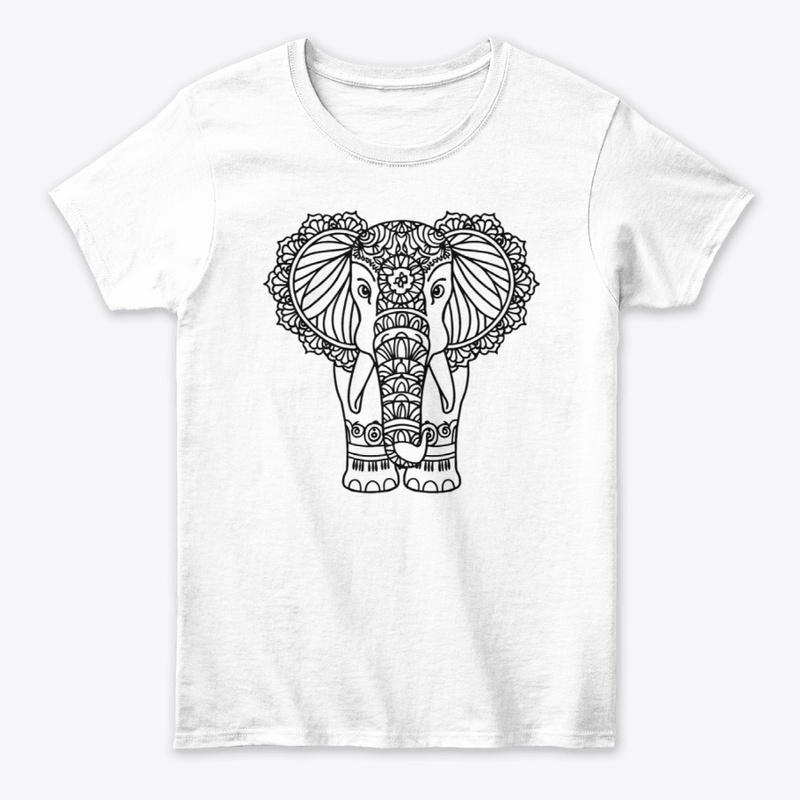 Elephant Mandala Design 2