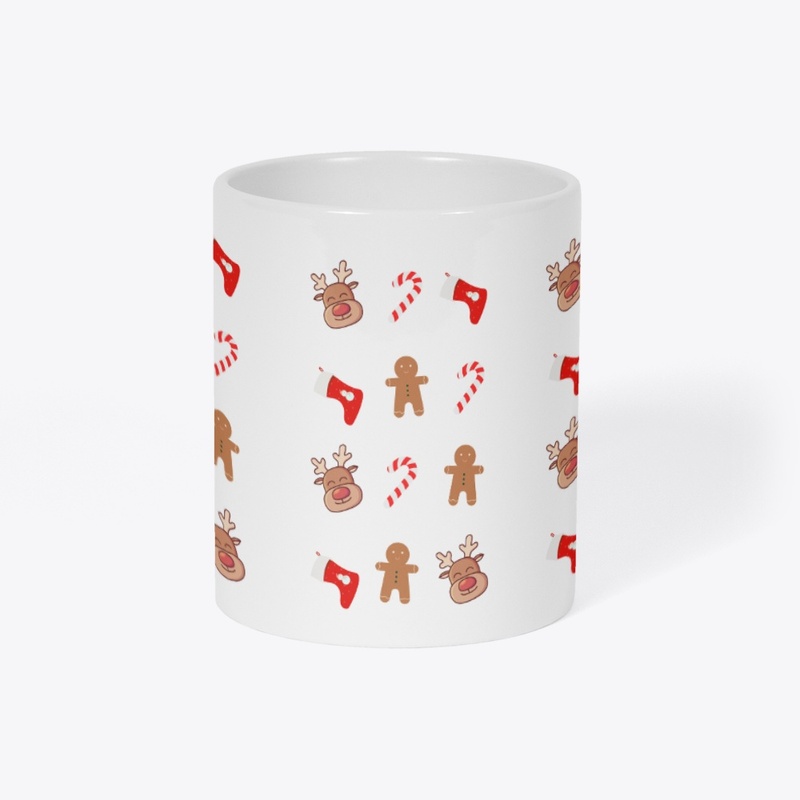 CHRISTMAS PATTERN MUG
