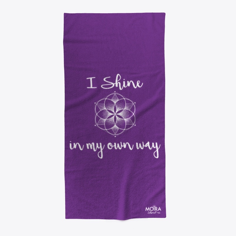 I Shine Beach Towel