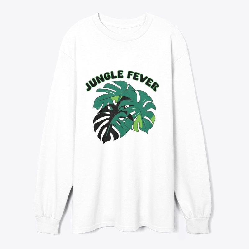 Leopard with jungle leaves overlay