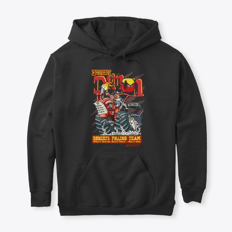 Cockshutt 1950 Front Black Hoodie