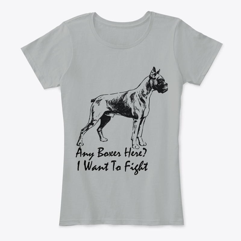 Boxer Dog Want To Fight